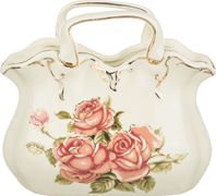 Салфетница корейская роза 16*8 см высота=14 см (кор=18шт.)