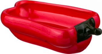 Блюдо для запекания перец 500 мл. 21*12,5 см. высота=6 см. коллекция il raccolto (кор=18шт.)