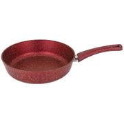 Сковорода agness глубокая с антипригарным мраморным покрытием, серия granite, 28х6,6см