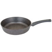 Сковорода agness глубокая с антипригарным мраморным покрытием, серия granite, 28х6,6см