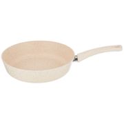 Сковорода agness глубокая с антипригарным мраморным покрытием, серия granite, 28х6,6см