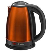 Чайник электрический из нерж.стали hottek ht-970-203 1,8л, 1800 вт бронзовый (кор=12шт.)