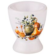 подставка под яйцо греческая оливка  5,6*5,6*6,6 см. без упаковки (мал=12шт./кор=144 шт.)