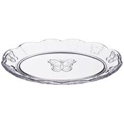 блюдо овальное бабочки 25.5*17.5*2.5 см. коллекция muza (кор=16шт.)