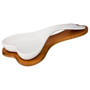 подставка под ложку native 25*10,5 см. высота=3,5 см. (кор=24шт.)