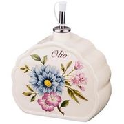 ЕМКОСТЬ ДЛЯ МАСЛА СЕРИЯ "VILLA TARANTO "ГЕОРГИН И АНЕМОН" 600 МЛ. 14*6*13 СМ.  493643