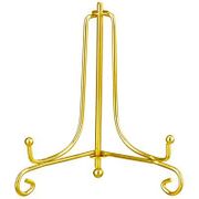 КОМПЛЕКТ ПОДСТАВОК ДЛЯ ТАРЕЛОК ИЗ 10 ШТ. ВЫСОТА=10 СМ МЕТАЛЛИЧЕСКАЯ ЦВЕТ - ЗОЛОТО (КОР=72КОМП.) 244-