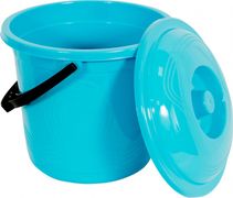Ведро "Волна" 18 л КРЫШКА  ЭЛФ312  (30)