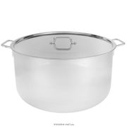 Котел  50л. (d 40см; h 44см). Высокий,сварной,клепан ручки (КТ-ОБ-52 В)