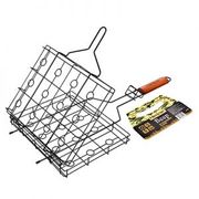 BOYSCOUT   Решетка-гриль для овощей с АНТИПРИГАРНЫМ покрытием, веер в ПОДАРОК, 59(+4)x31x26x7 cм / 8