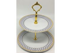 Ваза для фруктов 2-х ярусная     (12)     507-422 507-422