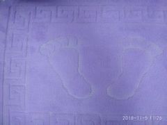 КОВРИК ВЕЛСОФТ фиолетовый 100% polyester 105