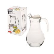 КУВШИН 1000МЛ С ПРОЗР ПЛСТ КРЫШК. НК.ДК.(БИСТРО) БЕЗ П/У 43944/101789943944/1017899