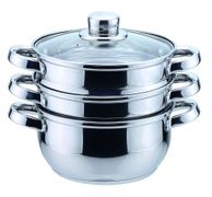 Пароварка из нержавеющей стали 6,1л WT0405-26 не электрич ст. крышкаWT0405-26