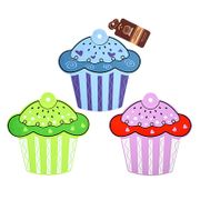 Подставка термостойкая из силикона "Пирожное" 19*19 см Marmiton /144/24  17204