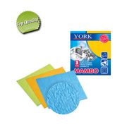 Салфетки "YORK" 3шт. (губчатая Мамбо) арт.2404/G2802 (М-13), 024040 2404/G2802 (М-13), 024040