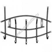 Вешалка Ника-Премиум 3 черный ВНП3 ВНП3