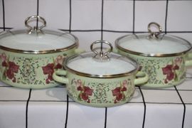 Набор из 3 предм. №05 "Мозаика", салат., 8KB051S