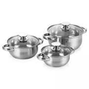 Набор кастрюль CLASSIC 6 предметов ASS725-1