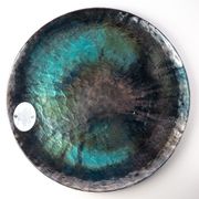 Блюдо плоское 31см МУРАНО зеленое (в подарочной упаковке)39331P/1