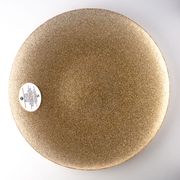 Тарелка плоская 28см БЛЕСК  бежевая(в подарочной упаковке) 38528P/2