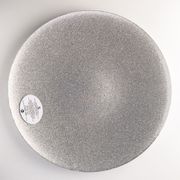 Тарелка плоская 28см БЛЕСК  серебряная(в подарочной упаковке) 38528P/3