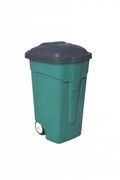 Бак 105 л на колесах, для мусора (1)    ЭЛФ424
