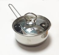 Ковш 1,6л. с крышкой  (Лира)  д=16  КТ-СР-К