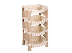 Этажерка универсальная "Плетёнка" 4-х секционная ЭЛФ442 (1)