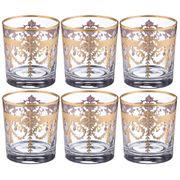 Набор стаканов из 6 шт. 280 мл. высота=9 см.