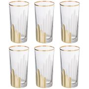 Набор стаканов из 6 шт. 350 мл. высота=14 см.