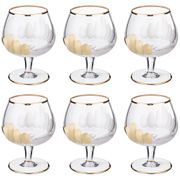 Набор бокалов для коньяка из 6 шт. 200 мл. высота=11 см.