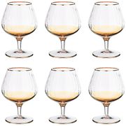 Набор бокалов для коньяка из 6 шт. 350 мл. высота=14 см.