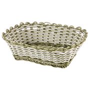 Корзинка цветное плетение 25*17*8 см (кор=120 шт.)