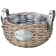 Корзинка с ручкой 20*10 см (кор=70 шт.)