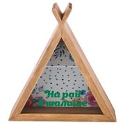 Копилка на рай в шалаше 21*22*7 см без упаковки (мал-4/кор=24 шт.)