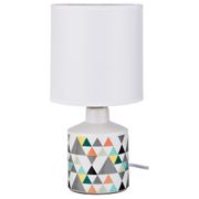 Светильник настольный с абажуром 28*14 см патрон е14 - 134-111