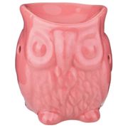 Аромалампа сова 8*8,5 см коралл