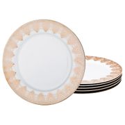 Набор тарелок на 6 персон 6 пр. византия диаметр=25 см (кор=6наб.)