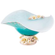 Ваза декоративная флорентина 33,5*33,5*16,5 см. ручная работа (кор=2шт.)