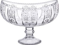 Конфетница на ножке muza crystal 18*10,5*14 см. (кор=12шт.)