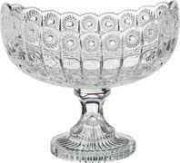 Фруктовница на ножке muza crystal 26,5*16 см, высота = 23,5 см (кор=4шт.)