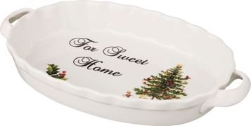 Блюдо для запекания коллекция for sweet home елочка с игрушками 28,5*17*4 см (кор=18 шт.)