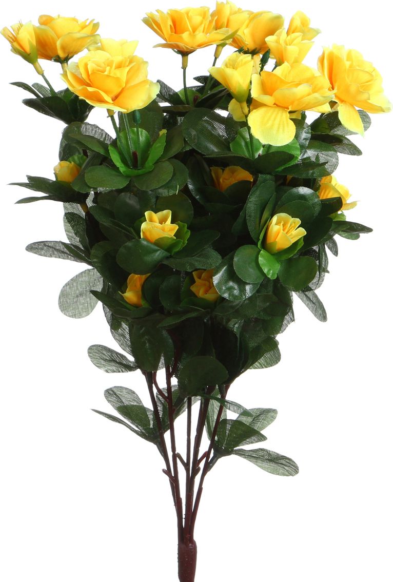 Цветок искусственный чайная роза высота=40 см. (мал=200шт./кор=600шт ...