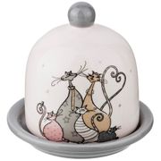 Лимонница с крышкой коллекция счастливое семейство 9,8*9,8*8,5 см (кор=48 шт.)