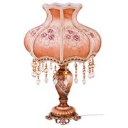 Светильник+абажур высота=50 см диаметр абажура=32 см.220 в 40 вт е27.комплект=2кор. (кор=12комп.)