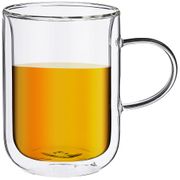 Кружка с двойными стенками double-wall 240 мл. диаметр=7,5 см. высота=10 см. (кор=48шт.)