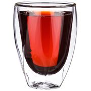 Стакан с двойными стенками double-wall 270 мл. диаметр=8,5 см. высота=12 см. (кор=48шт.)