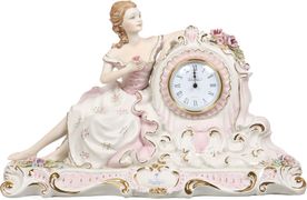 Часы настольные любовь 19*48 см. высота=30 см. циферблат диаметр=8 см.