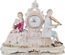 Часы настольные 44*20 см. высота=35 см. циферблат диаметр=8 см.